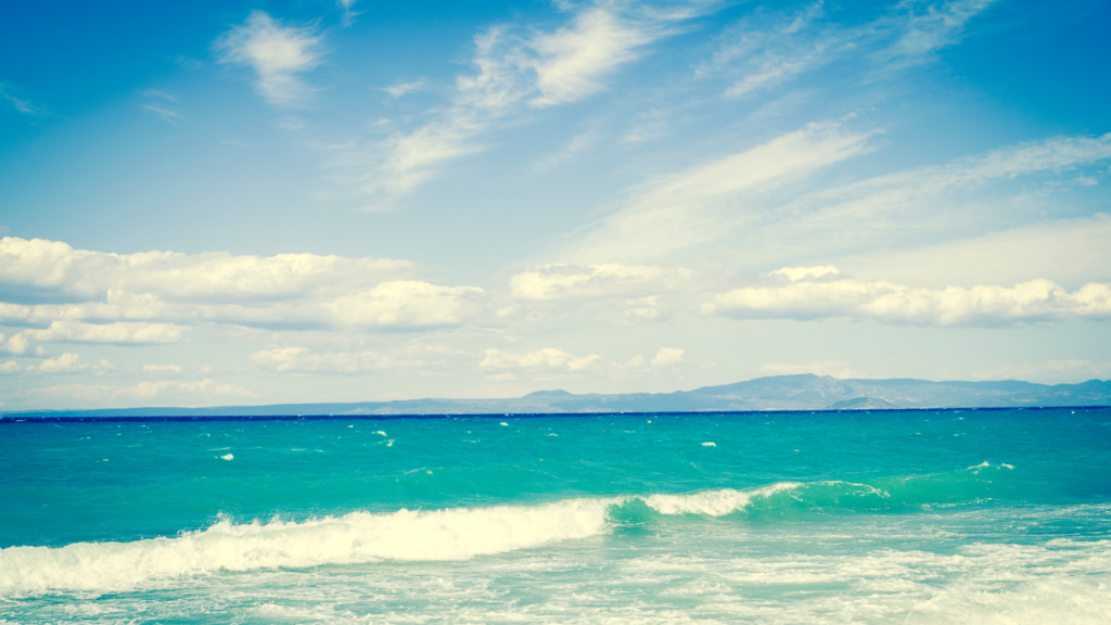 Beautiful peninsula Halkidiki Greece